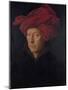 Man in a Red Turban (Formerly Self-Portrait)-Jan van Eyck-Mounted Giclee Print