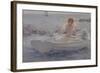 Man in a Rowing Boat, 1907-Henry Scott Tuke-Framed Giclee Print