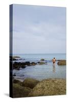 Man In A Speedo In Phuket, Thailand-Lindsay Daniels-Stretched Canvas