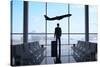 Man in Airport-g_peshkova-Stretched Canvas