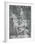 'Man in Armour, on Horseback', 1498, (1912)-Albrecht Durer-Framed Giclee Print