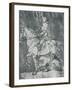 'Man in Armour, on Horseback', 1498, (1912)-Albrecht Durer-Framed Giclee Print