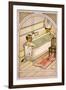 Man in Bath-null-Framed Art Print