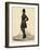 Man in Black 1820s-Richard Dighton-Framed Photographic Print