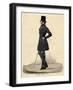 Man in Black 1820s-Richard Dighton-Framed Photographic Print