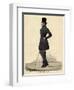 Man in Black 1820s-Richard Dighton-Framed Photographic Print