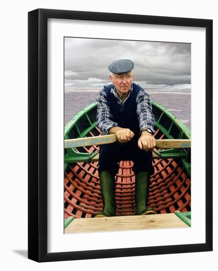 Man in Boat, 2001-Max Ferguson-Framed Giclee Print