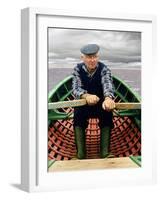 Man in Boat, 2001-Max Ferguson-Framed Giclee Print