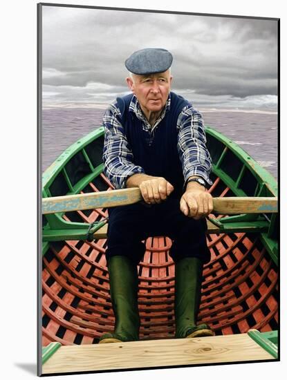 Man in Boat, 2001-Max Ferguson-Mounted Giclee Print