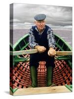 Man in Boat, 2001-Max Ferguson-Stretched Canvas