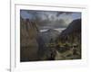 Man in Fjord landscape, 1848-Johan Fredrik Eckersberg-Framed Giclee Print