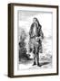 Man in French Costume-Jean-Antoine Watteau-Framed Giclee Print