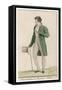 Man in Green Coat 1813-null-Framed Stretched Canvas