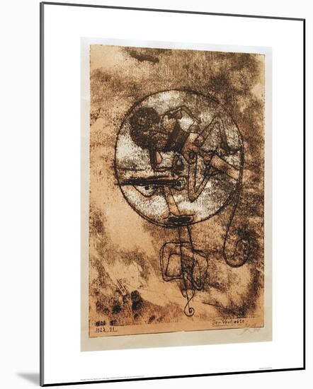 Man in Love-Paul Klee-Mounted Giclee Print