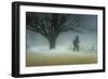 Man in Nature - Winter-Shenshen Dou-Framed Photographic Print