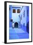 Man in Robe, Chefchaouen, Morocco, North Africa-Neil Farrin-Framed Photographic Print