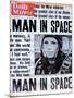 Man in Space-null-Mounted Photographic Print