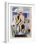 Man in the Country, study for Paludes-Roger La Fresnaye-Framed Giclee Print