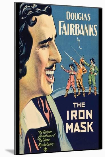 Man in the Iron Mask-null-Mounted Art Print