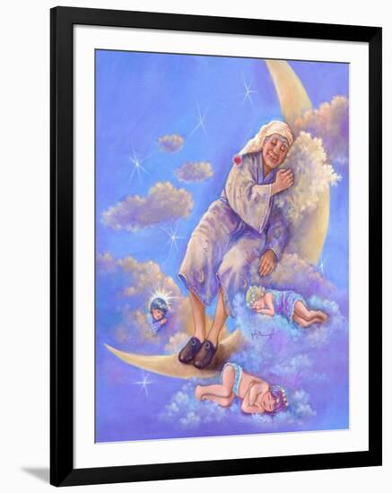 Man in the Moon Sleeping-Judy Mastrangelo-Framed Giclee Print