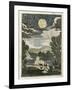 Man in the Moon-Alain Manesson Mallet-Framed Art Print