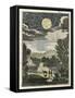 Man in the Moon-Alain Manesson Mallet-Framed Stretched Canvas