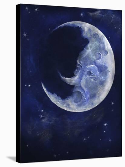 Man in the Moon-Patricia Dymer-Stretched Canvas