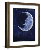 Man in the Moon-Patricia Dymer-Framed Giclee Print