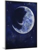 Man in the Moon-Patricia Dymer-Mounted Giclee Print