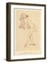 Man in Tight Stays 1788-John Ashton-Framed Art Print