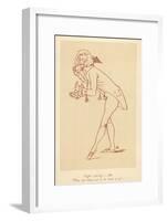 Man in Tight Stays 1788-John Ashton-Framed Art Print