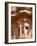 Man in Window of Fort Palace, Jodhpur at Fort Mehrangarh, Rajasthan, India-Bill Bachmann-Framed Photographic Print