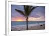 Man Jogging at Sunrise, Bavaro, Higuey, Punta Cana, Dominican Republic-Lisa S. Engelbrecht-Framed Photographic Print