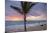 Man Jogging at Sunrise, Bavaro, Higuey, Punta Cana, Dominican Republic-Lisa S. Engelbrecht-Mounted Photographic Print