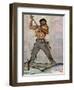 "Man-Killer", January 27,1940-Norman Rockwell-Framed Giclee Print