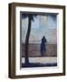 Man Leaning on a Parapet-Georges Seurat-Framed Premium Giclee Print