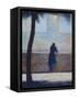 Man Leaning on a Parapet-Georges Seurat-Framed Stretched Canvas