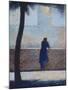 Man Leaning on a Parapet-Georges Seurat-Mounted Giclee Print
