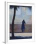 Man Leaning on a Parapet-Georges Seurat-Framed Giclee Print