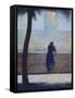 Man Leaning on a Parapet-Georges Seurat-Framed Stretched Canvas