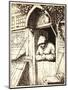 Man Leaning on His Door, C.1672-Adriaen Jansz. Van Ostade-Mounted Giclee Print