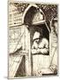 Man Leaning on His Door, C.1672-Adriaen Jansz. Van Ostade-Mounted Giclee Print