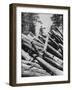 Man Lifting Logs Out of a Lumber Pile-J^ R^ Eyerman-Framed Photographic Print