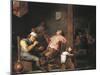 Man Lighting His Pipe-Abraham Teniers-Mounted Giclee Print