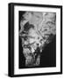 Man Looking at Prehistoric Cave Painting-Ralph Morse-Framed Photographic Print