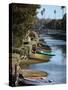 Man-Made Canal in Venice Canal Historic District, Venice, Los Angeles, California, Usa-Bruce Yuanyue Bi-Stretched Canvas