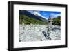 Man Made Stone Pyramids at the Blue Pools, Haast Pass, South Island, New Zealand, Pacific-Michael Runkel-Framed Photographic Print