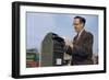 Man Mailing a Letter-William P. Gottlieb-Framed Photographic Print