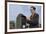 Man Mailing a Letter-William P. Gottlieb-Framed Photographic Print