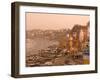 Man Mandir Ghat, Varanasi, Uttar Pradesh, India, Asia-Ben Pipe-Framed Photographic Print